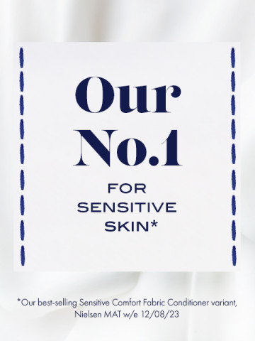 Comfort Pure Sensitive Skin Fabric Conditioner 83 Washes 2490ml